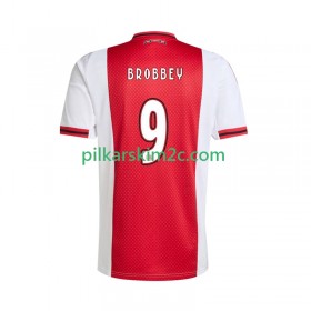 Koszulka Ajax Amsterdam Brian Brobbey 9 Główna 2025/26 Koszulki Piłkarskie